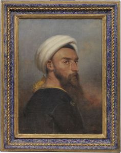 Auguste Estienne - Ritratto di arabo