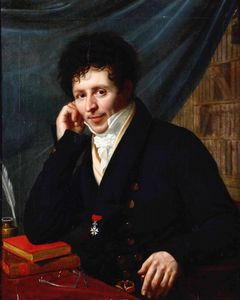 ,Jean Baptiste Louis Germain - Ritratto di gentiluomo con onorificenza della Legion d'Honneur francese