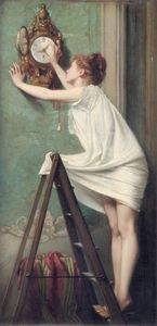 ,Pietro Bouvier - Donna sulla scala