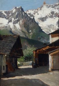 ,Lorenzo Delleani - Alta montagna, 1897