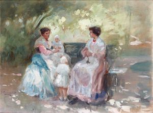 ,Giuseppe Pennasilico - Giovani madri al parco