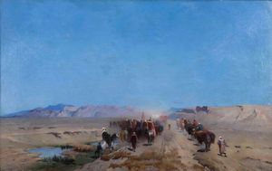 ,Alberto Pasini - Carovana nel deserto
