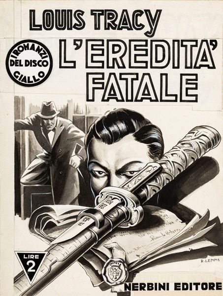 ,Roberto Lemmi : Leredit fatale  - Asta Fumetti: tavole e illustrazioni originali - Associazione Nazionale - Case d'Asta italiane