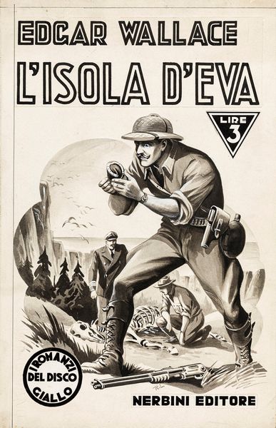 ,Roberto Lemmi : L'isola d'Eva  - Asta Fumetti: tavole e illustrazioni originali - Associazione Nazionale - Case d'Asta italiane