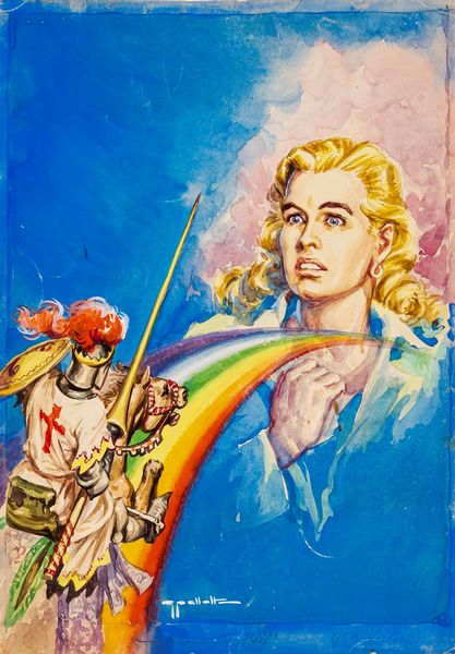 ,Gino Pallotti : Intrepido (arcobaleno)  - Asta Fumetti: tavole e illustrazioni originali - Associazione Nazionale - Case d'Asta italiane