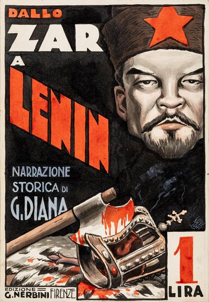 ,Giove Toppi : Dallo Zar a Lenin  - Asta Fumetti: tavole e illustrazioni originali - Associazione Nazionale - Case d'Asta italiane