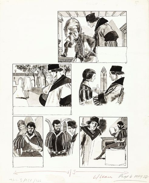 ,Dino Battaglia : Othello: The Moor of Venice  - Asta Fumetti: tavole e illustrazioni originali - Associazione Nazionale - Case d'Asta italiane