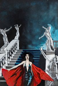 ,Karel Thole : Vampir - Il potere dei vampiri (Die Macht der Vampire)  - Asta Fumetti: tavole e illustrazioni originali - Associazione Nazionale - Case d'Asta italiane
