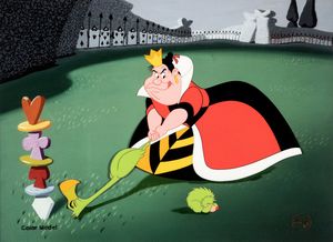 ,Disney Studio : Alice in Wonderland  - Asta Fumetti: tavole e illustrazioni originali - Associazione Nazionale - Case d'Asta italiane