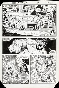 ,Sal Buscema - The Incredible Hulk Annual - The Weakness of the Flesh!