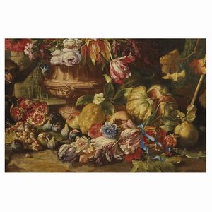 Abraham Brueghel  - Asta Dal Rinascimento al Primo '900. Percorso attraverso cinque secoli di pittura  - Associazione Nazionale - Case d'Asta italiane