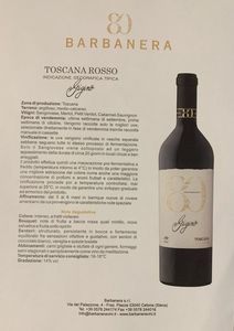 Variet 18 Bottiglie Barbanera Vini (Siena) <BR>  - Asta Un'Arca per l'Ucraina | Asta Benefica - Associazione Nazionale - Case d'Asta italiane