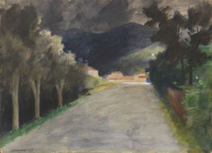 Nino Tirinnanzi - Paesaggio e strada
