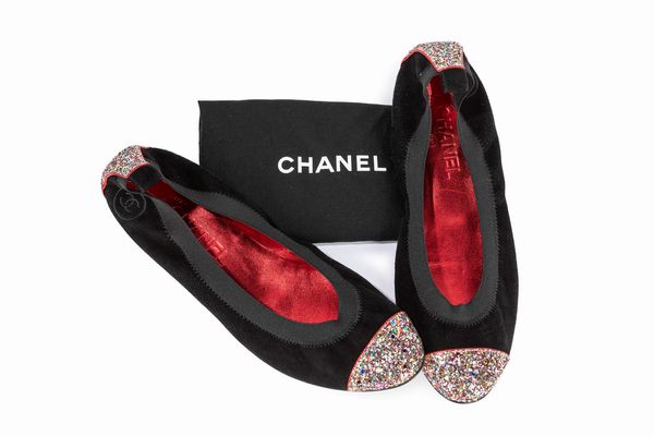 ,Chanel : Paio di ballerine  - Asta Luxury Fashion - Associazione Nazionale - Case d'Asta italiane