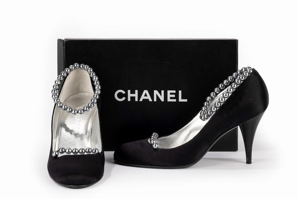 ,Chanel : Scarpe da sera  - Asta Luxury Fashion - Associazione Nazionale - Case d'Asta italiane