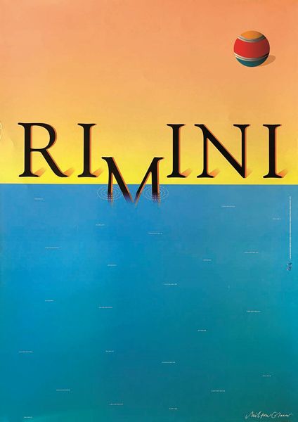 ,Milton Glaser : Rimini  - Asta Manifesti d'epoca  - Associazione Nazionale - Case d'Asta italiane