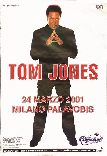 ,Joel Anderson : Tom Jones  - Asta Manifesti d'epoca  - Associazione Nazionale - Case d'Asta italiane