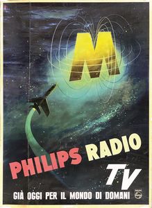 ,Artista non identificato - Philips radio TV Gi Oggi per il mondo di domani