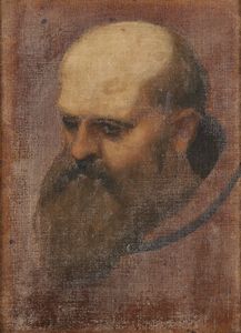 ARTISTA DEL XVII SECOLO - Ritratto d'uomo con barba