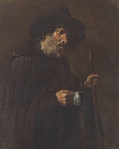 BELLOTTI PIETRO (1627 - 1700) - Mendicante
