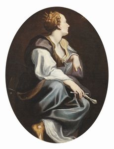 ARTISTA DEL XVII SECOLO - Santa Caterina d'Alessandria