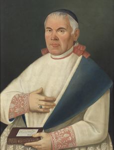ARTISTA DEL XVIII SECOLO - Ritratto dell'arcidiacono Roga, predicatore in Corf