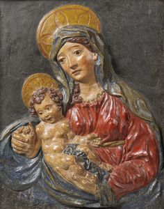 ARTISTA DEL XVI SECOLO - Madonna con Bambino