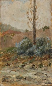 BELTRAME ACHILLE (1871 - 1945) - Paesaggio autunnale