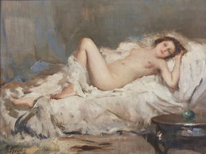 TORO ATTILIO (1892 - 1982) - Nudo di donna