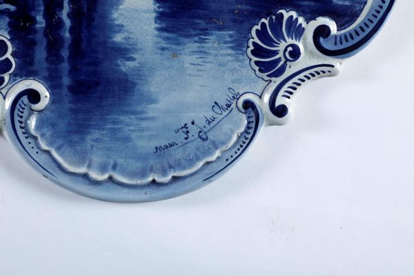 Sette grandi targhe <BR>Olanda, Delft, XX secolo  - Asta Ceramiche e Vetri | Cambi Time - Associazione Nazionale - Case d'Asta italiane