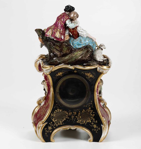 Orologio<BR>Parigi, met del XIX secolo  - Asta Ceramiche e Vetri | Cambi Time - Associazione Nazionale - Case d'Asta italiane