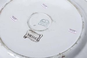 Tre piatti, XIX e XX secolo  - Asta Ceramiche e Vetri | Cambi Time - Associazione Nazionale - Case d'Asta italiane