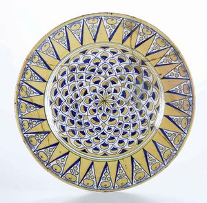 Piatto<BR>Deruta, XX secolo  - Asta Ceramiche e Vetri | Cambi Time - Associazione Nazionale - Case d'Asta italiane