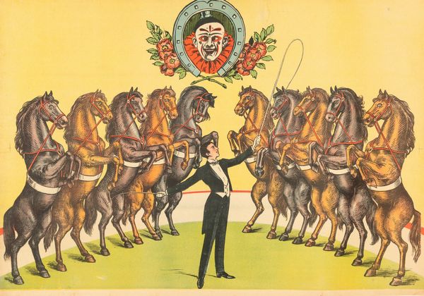 ,Anonimo : Circo equestre  - Asta Manifesti d'epoca - Associazione Nazionale - Case d'Asta italiane