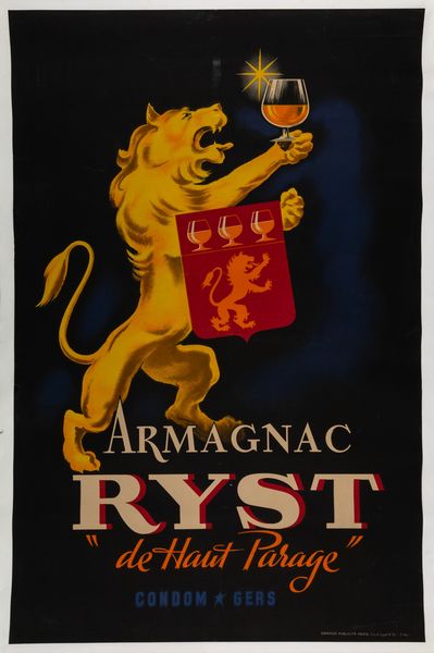 Studio Damour Armagnac Ryst  - Asta Manifesti d'epoca - Associazione Nazionale - Case d'Asta italiane