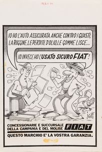 ,Benito Jacovitti 
 - L'usato Sicuro Fiat!