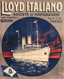 ,Anonimo - Lloyd Italiano Genova- Napoli.