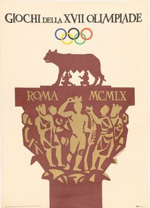 ,Armando Testa - Giochi della XVII Olympiade Roma MCMLX