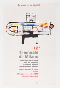 ,Roberto Sambonet - 12a Triennale Milano- la casa e la scuola