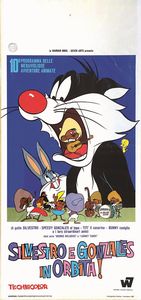 ,Warner Bross- Hanna & Barbera : Silvestro,Titti, Tom&Jerry, Jogi e Bubu  - Asta Manifesti d'epoca - Associazione Nazionale - Case d'Asta italiane
