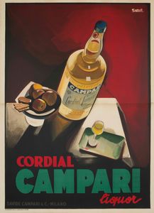 ,Marcello Nizzoli - Cordial campari liquor