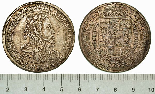 AUSTRIA. RUDOLF II, 1576-1612. Thaler 1603.  - Asta Numismatica  - Associazione Nazionale - Case d'Asta italiane