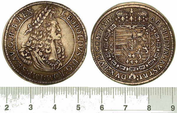 AUSTRIA. LEOPOLD I, 1657-1705. 1/2 Thaler s.d.  - Asta Numismatica  - Associazione Nazionale - Case d'Asta italiane
