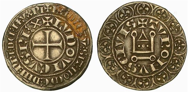 FRANCIA. LOUIS IX, 1226-1270. Gros Tournois.  - Asta Numismatica  - Associazione Nazionale - Case d'Asta italiane