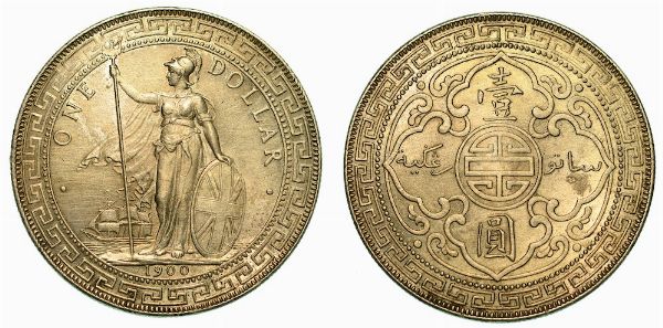 REGNO UNITO. VICTORIA, 1837-1901. Trade Dollar 1900.  - Asta Numismatica  - Associazione Nazionale - Case d'Asta italiane