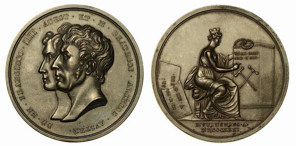 MODENA. FRANCESCO IV D'AUSTRIA-ESTE, 1814-1846. Medaglia in bronzo 1831.  - Asta Numismatica  - Associazione Nazionale - Case d'Asta italiane
