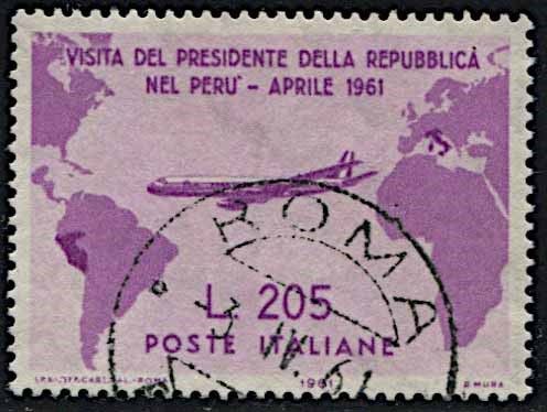 1961, Repubblica Italiana, Gronchi rosa usato (S. 921).  - Asta Filatelia e Storia Postale - Associazione Nazionale - Case d'Asta italiane