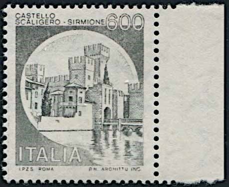 1980, Repubblica Italiana, Castelli.  - Asta Filatelia e Storia Postale - Associazione Nazionale - Case d'Asta italiane