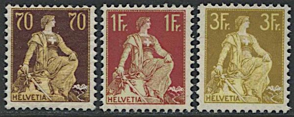 1907/1917, Svizzera, soggetti vari.  - Asta Filatelia e Storia Postale - Associazione Nazionale - Case d'Asta italiane