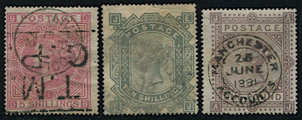 1867/1878, Great Britain, wmk Maltese cross.  - Asta Filatelia e Storia Postale - Associazione Nazionale - Case d'Asta italiane